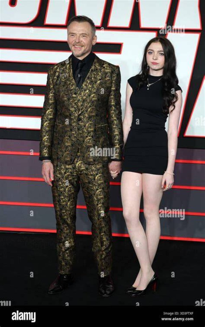 Does Simon Pegg Have A Child Meet Daughter