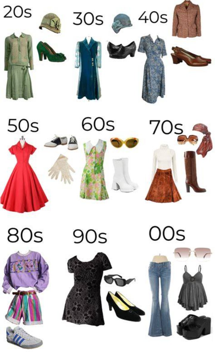 Dress Up Ideas For Decade Day