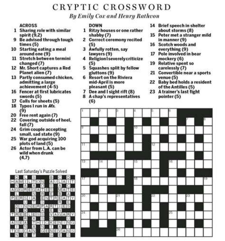 Effortlessly Fill Crossword Puzzles: Your Ultimate Guide To Solving Cryptic Clues
