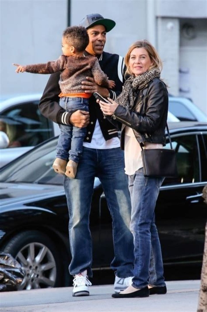 Ellen Pompeo & Family Out For Dinner In New York Ellen pompeo