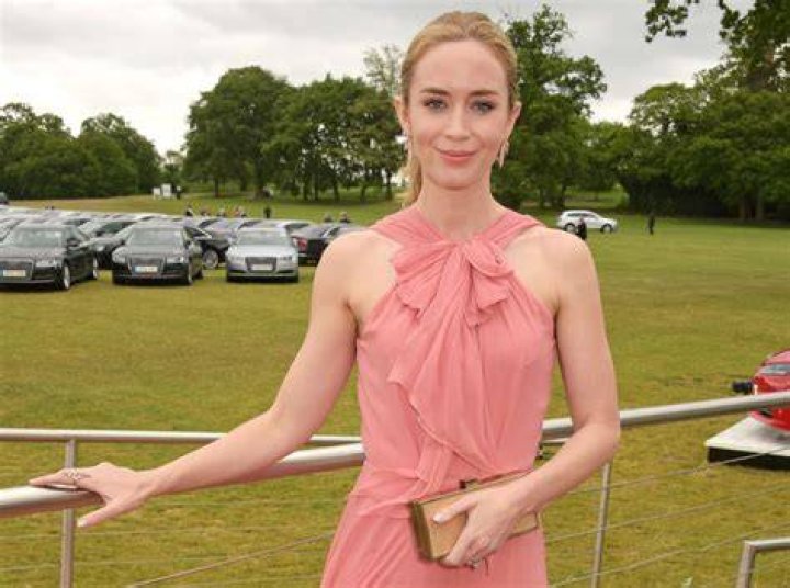 Emily Blunt dons cream polo neck during stroll with daughters Hazel, 7
