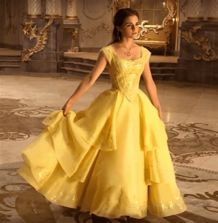Emma&rsquo;s (&ldquo;Belle&rsquo;s) yellow gown from Beauty and the Beast A Costume