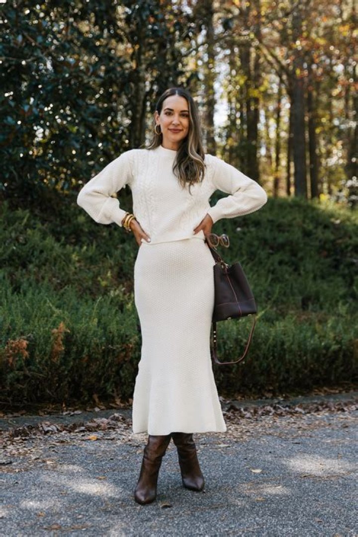 Enchanting Sweater Skirt Set: Elevate Your Style