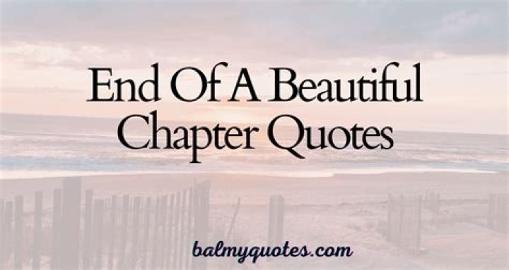 End Of A Chapter Quotes. QuotesGram