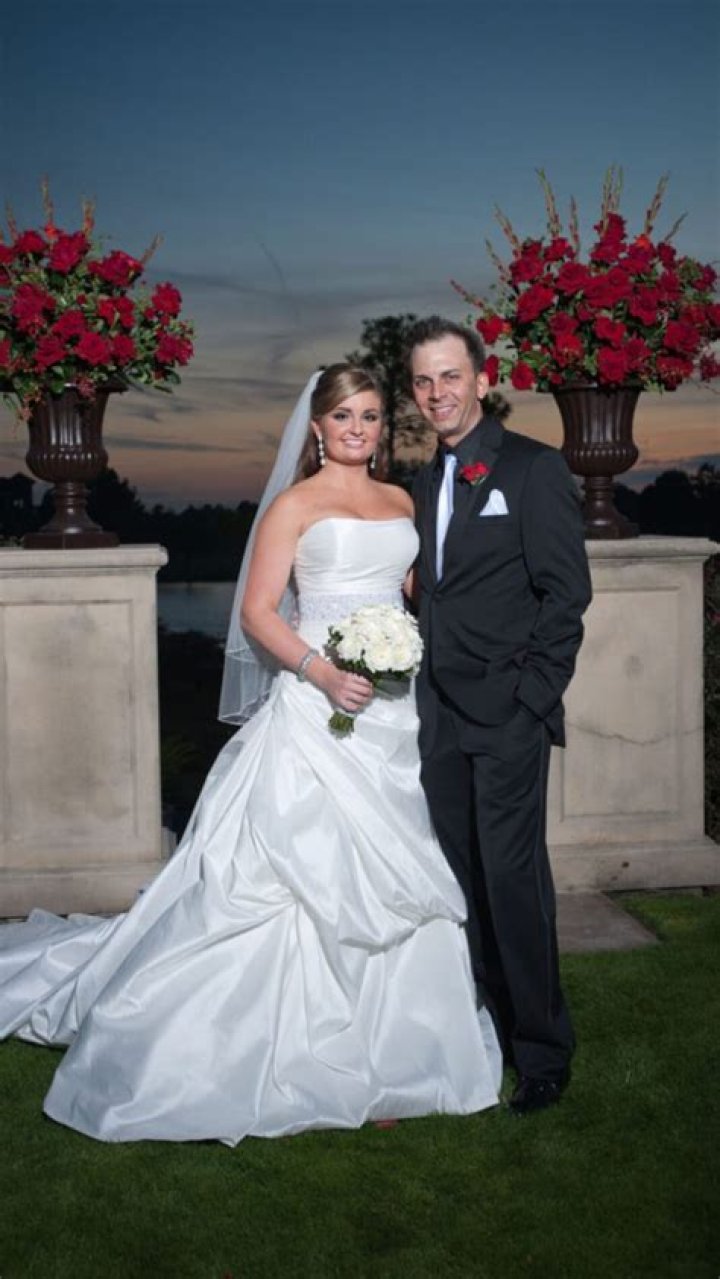 Erica Enders.....Richie Stevens wedding Celebrity Weddings