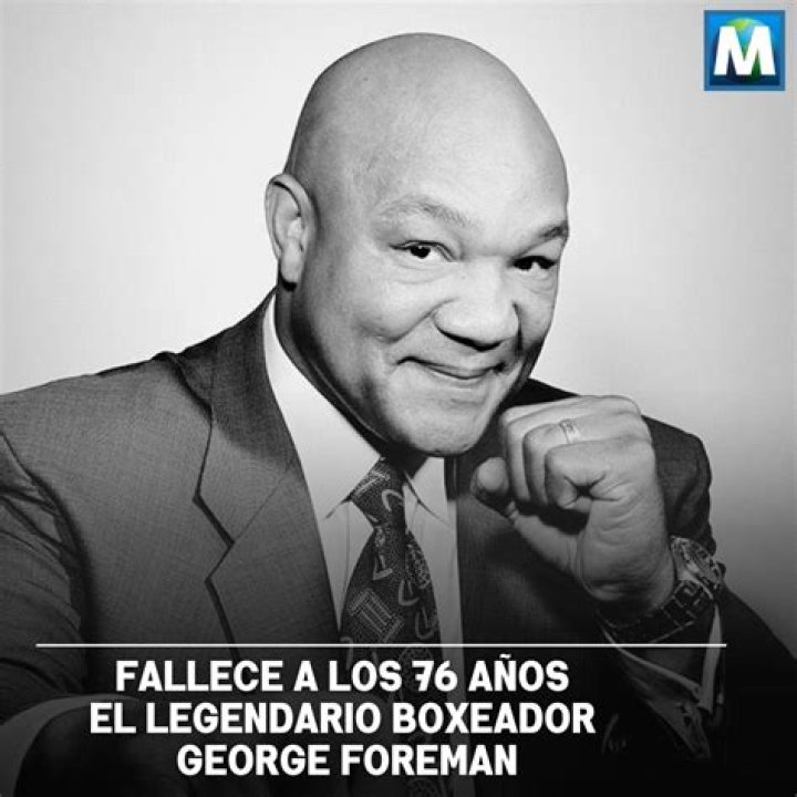 Excampe&oacute;n del mundo Foreman anuncia muerte de su hija El Nuevo