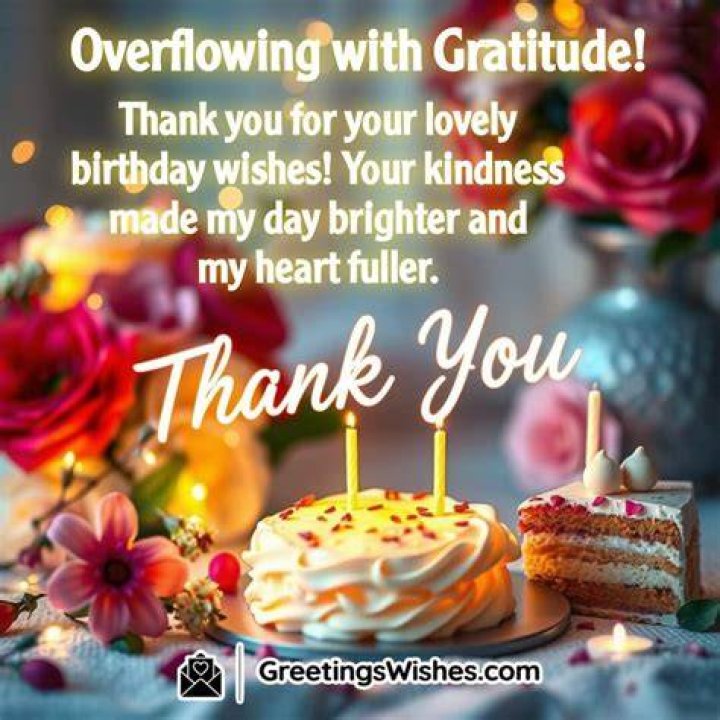 Expressing Gratitude: Heartfelt Thanks For Birthday Wishes Quotes