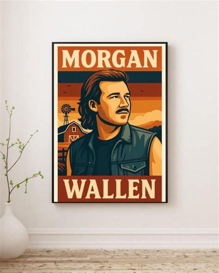 Exquisite Posters Of Morgan Wallen: Elevate Your Decor
