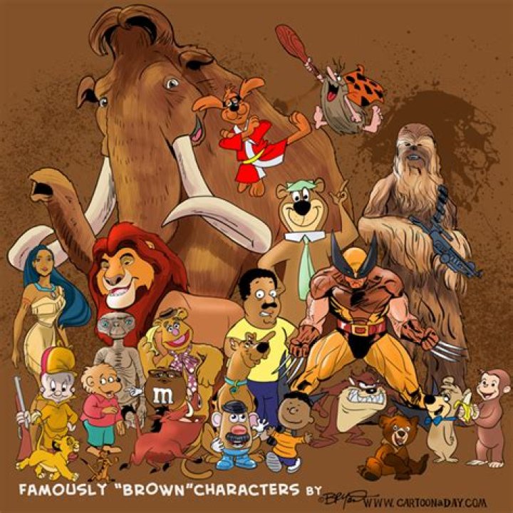 Famous Brown Characters