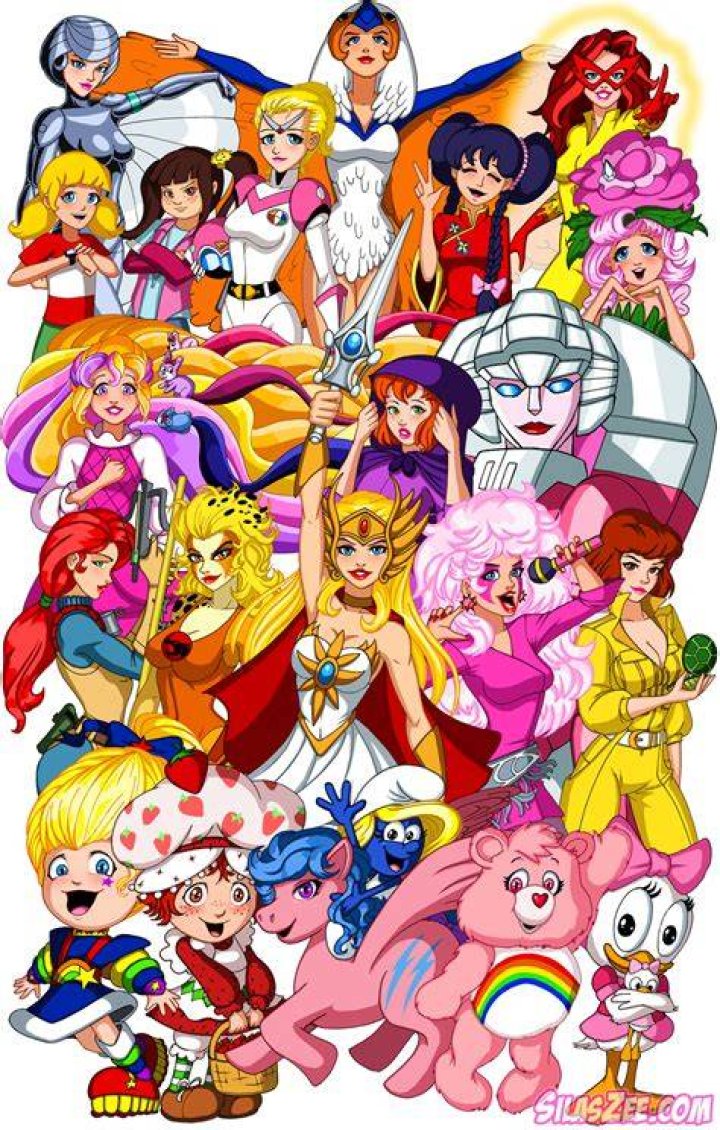 Female Cartoon Characters 80s 90s