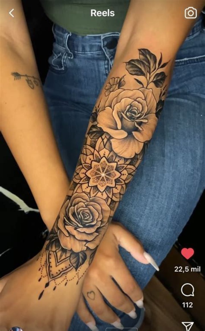 Female Forearm Sleeve Tattoos
