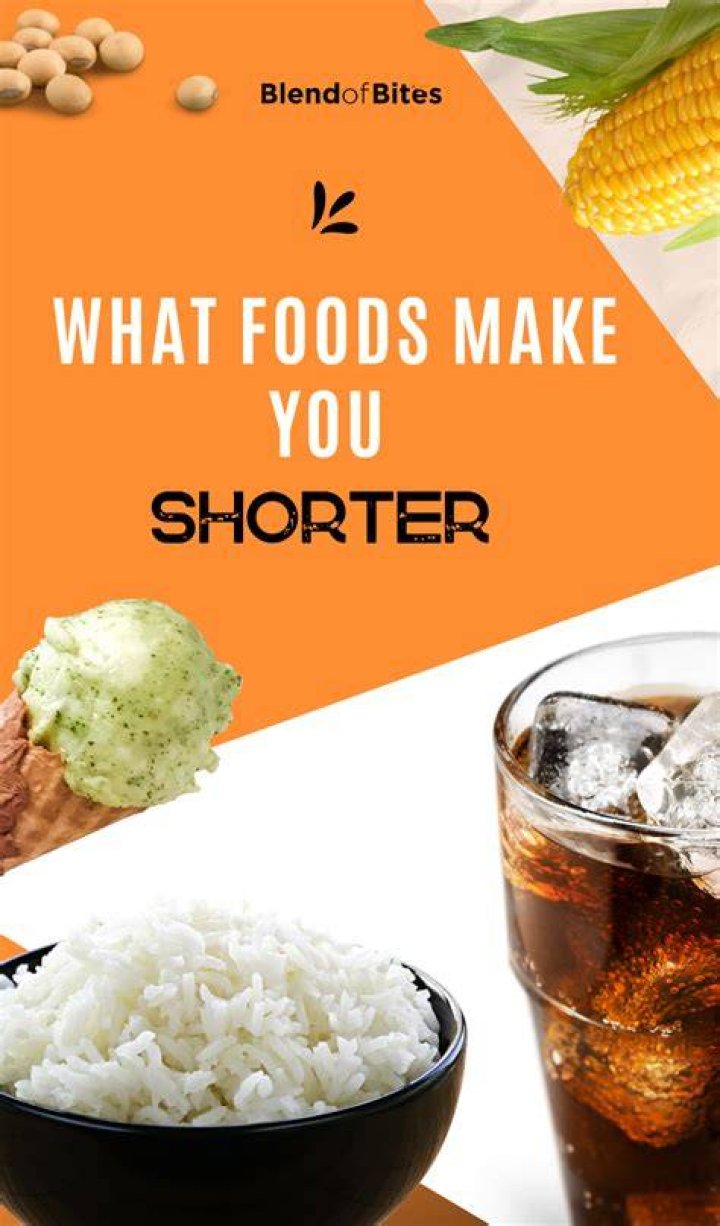 Foods That Make You Shorter Maintain a Healthy Height Food, Sugary