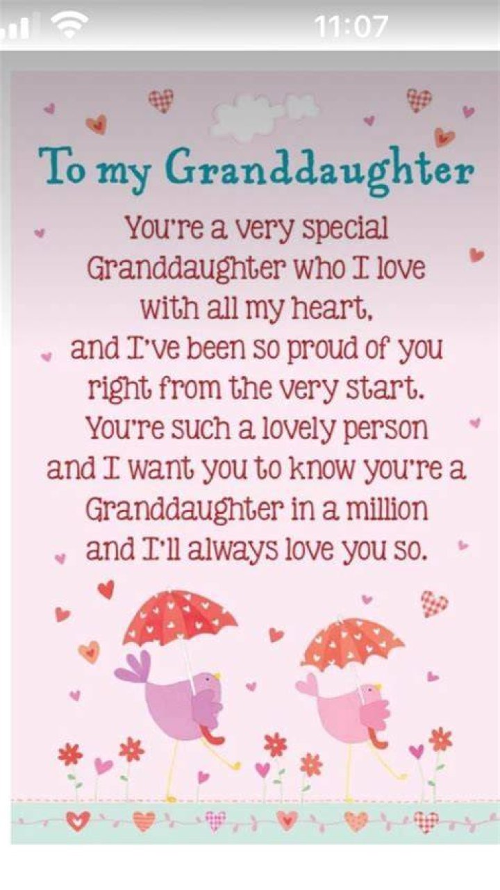 FOR MY GRANDAUGHTER(S) FOR THE GRANDPARENTS AND FOR THE GRANDKIDS