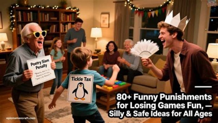 Funny Punishments Losing Game