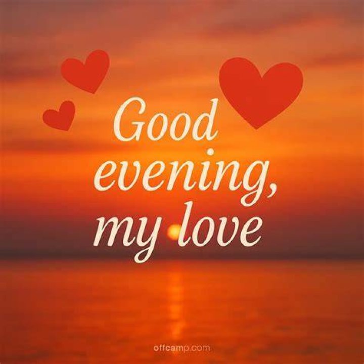 Good Evening Message To My Love