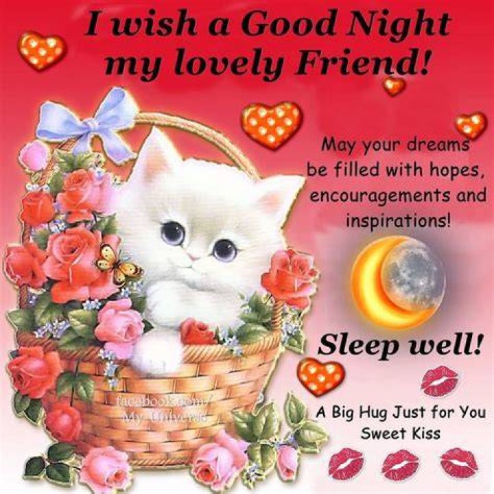 Goodnight my Sweet Friends &hearts;️ Sending Love and Hugs and Prayers &hearts;️
