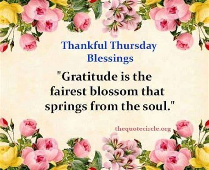 Gratitude-Filled Thursday: Blessings For A Day Of Thankfulness
