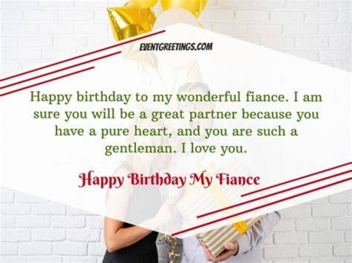 Happy Birthday For My Fiance
