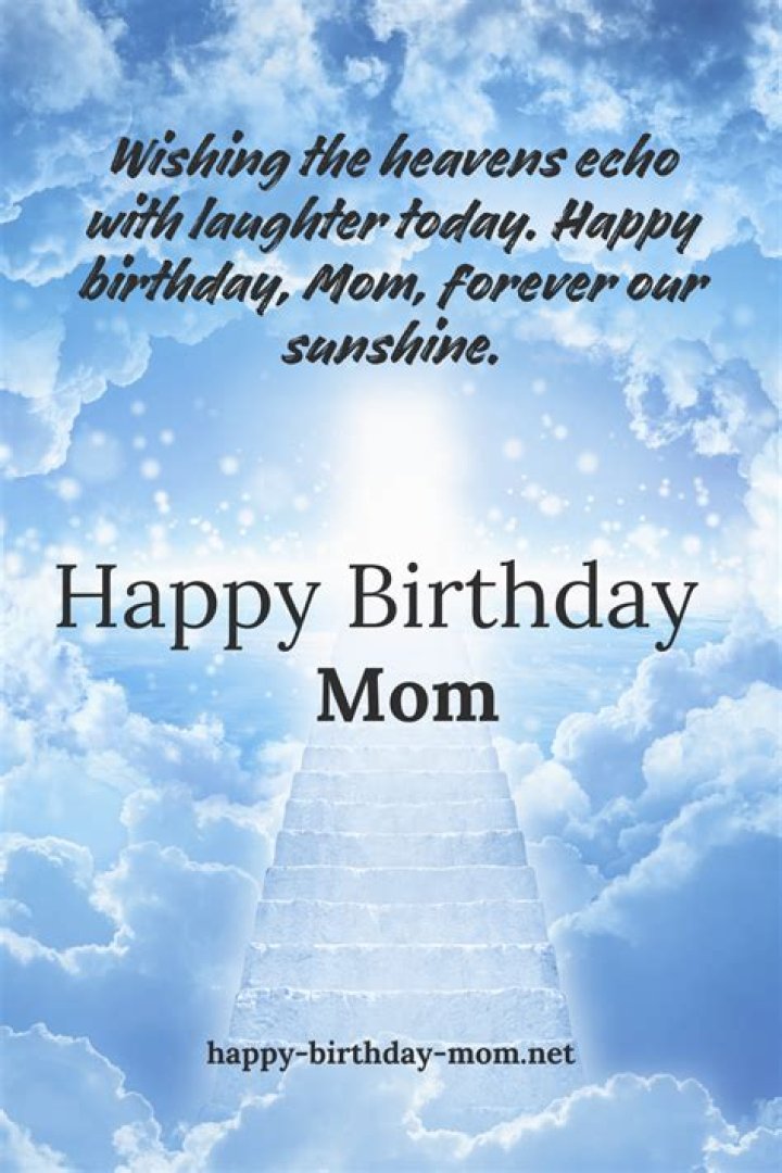 happy birthday mom in heaven Google Search Deep Meaningful Quotes