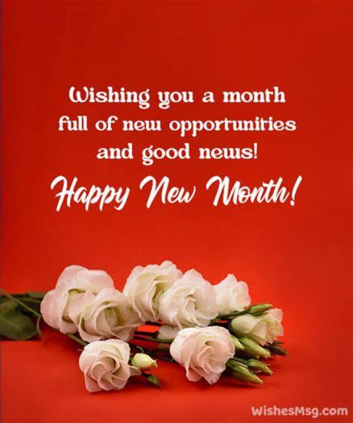 Happy New Month Text Messages