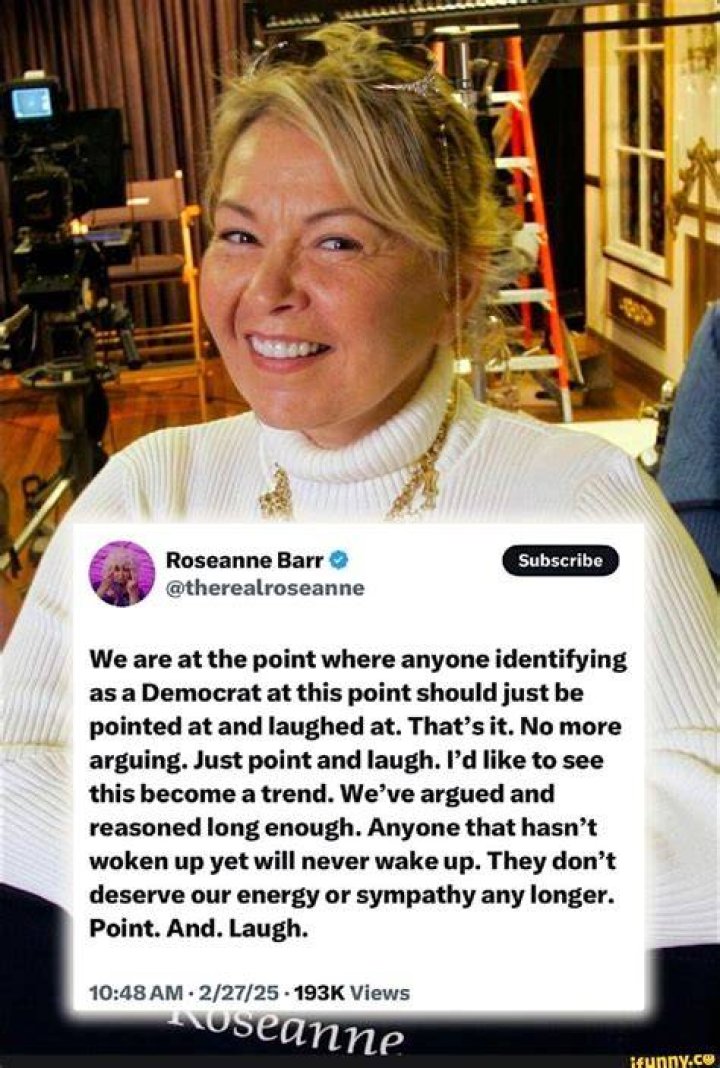Hilarious Roseanne Barr Memes That Will Make You LOL