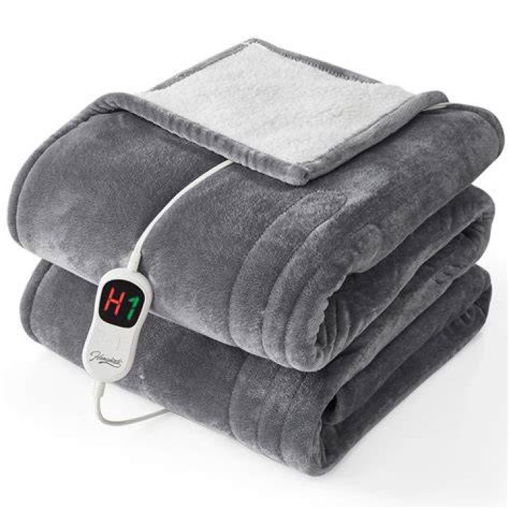 Homech Heated Throw Blanker vs Biddeford Comfort Knit Electric Blanket
