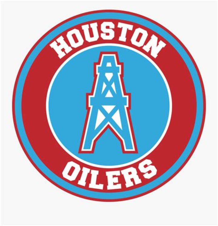 Houston Oilers Circle Logo Vinyl Decal / Sticker 5 sizes!! Sportz For