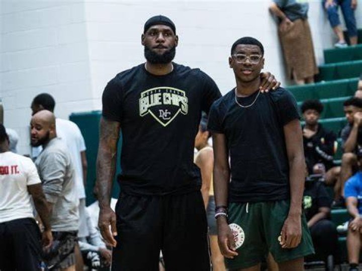 How Tall Is Bryce James Lebron James Younger