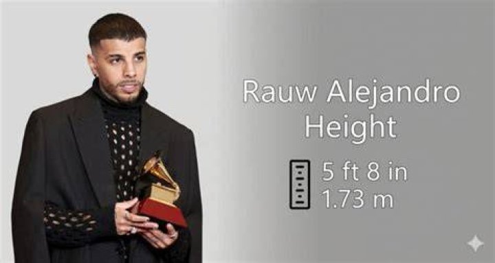 How Tall Is Rauw Alejandro?
