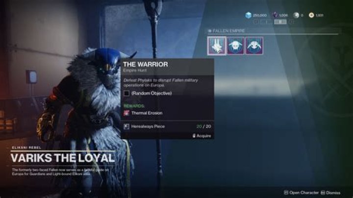 How to Replay Empire Hunts in Destiny 2 Beyond Light