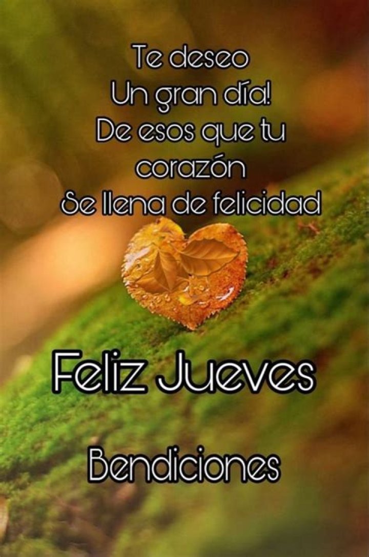 Im&aacute;genes de feliz jueves bendiciones Descargar im&aacute;genes gratis
