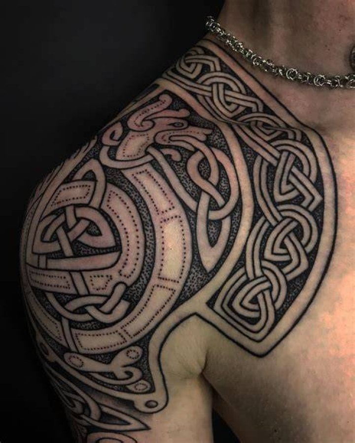 Irish Celtic Shoulder Tattoos