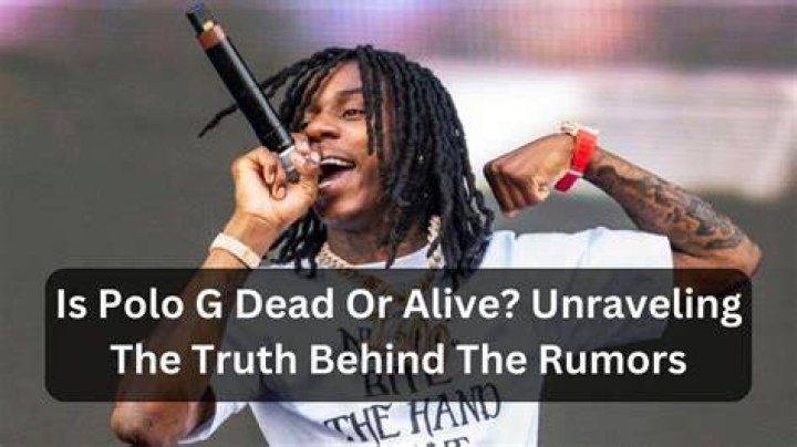 Is Polo G Alive Or Dead? Unraveling The Truth And Beyond