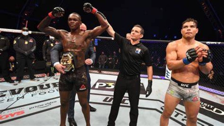 Israel Adesanya Ufc 253 Champion Israel Adesanya Cuts Paulo Costa
