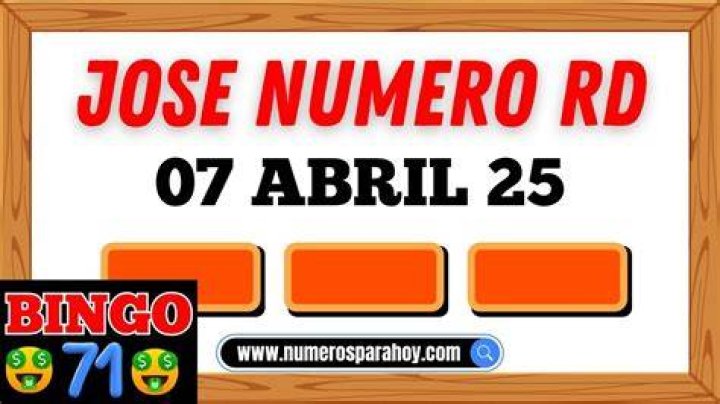 JOS&Eacute; N&Uacute;MERO R.D, N&Uacute;MEROS FUERTES PARA HOY 14 DE JULIO DE 2019, PARA