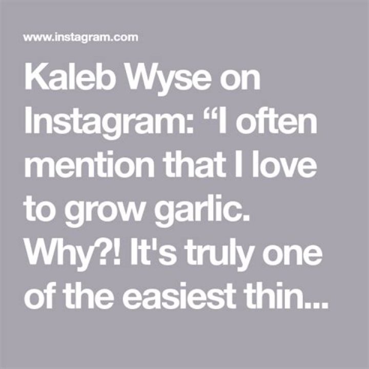 Kaleb Wyse on Instagram &ldquo;One year ago, I had but no