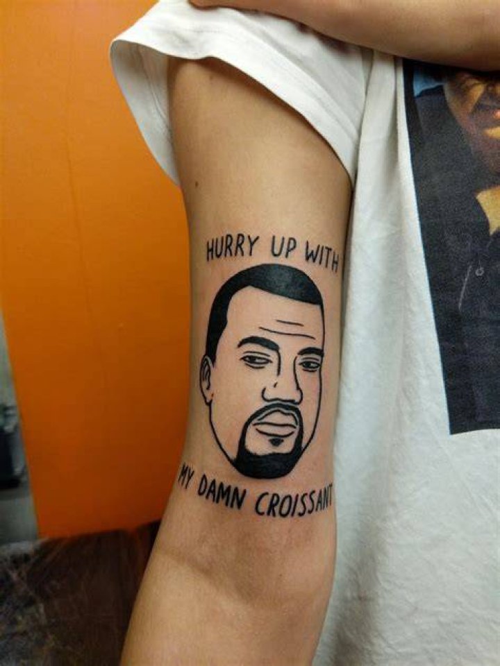 Kanye's Tattoos And Their Untold Stories
