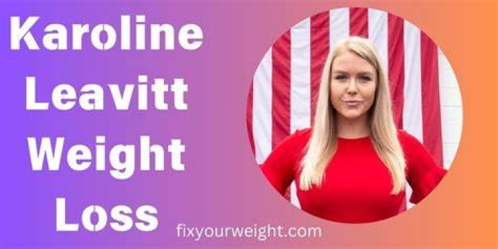 Karoline Leavitt's Remarkable Weight Loss Journey: Secret Unveiled
