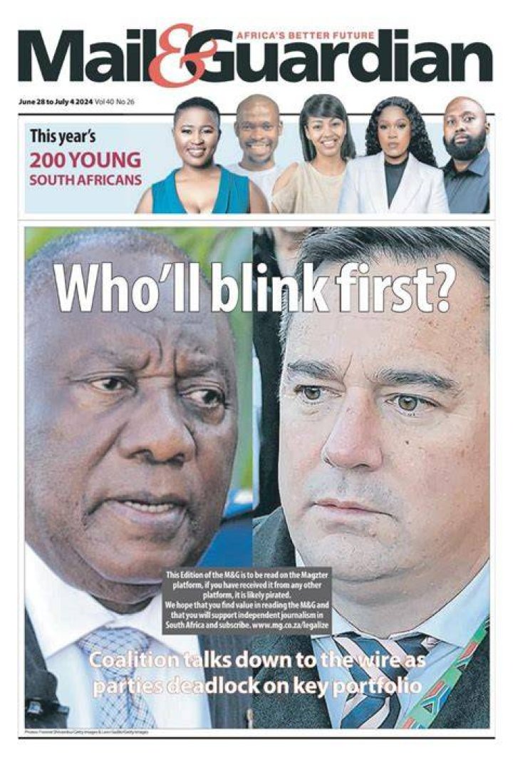 Kate Mantsho The Mail & Guardian