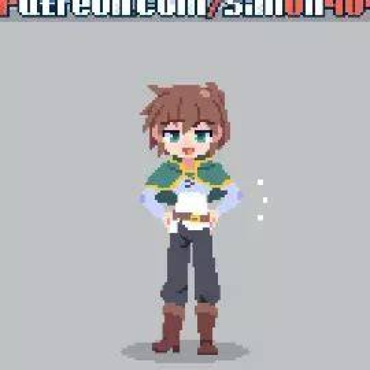 Konosuba Parody Simon404 APK (18 Bits Android Game)