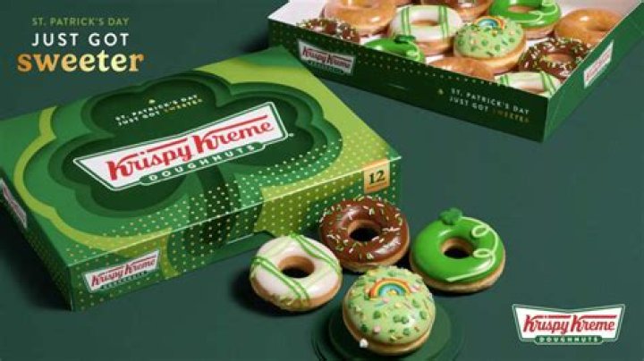 Krispy Kreme Has Green O&rsquo;riginal Glazed Donuts for St. Patrick's Day