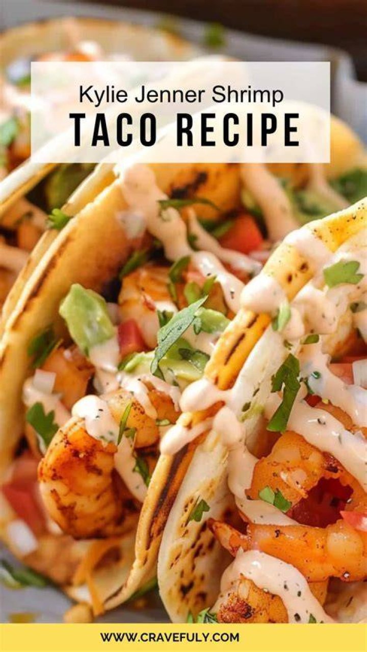 Kylie Jenner Shrimp Taco Recipe Famous & Delicious! Blend of Bites