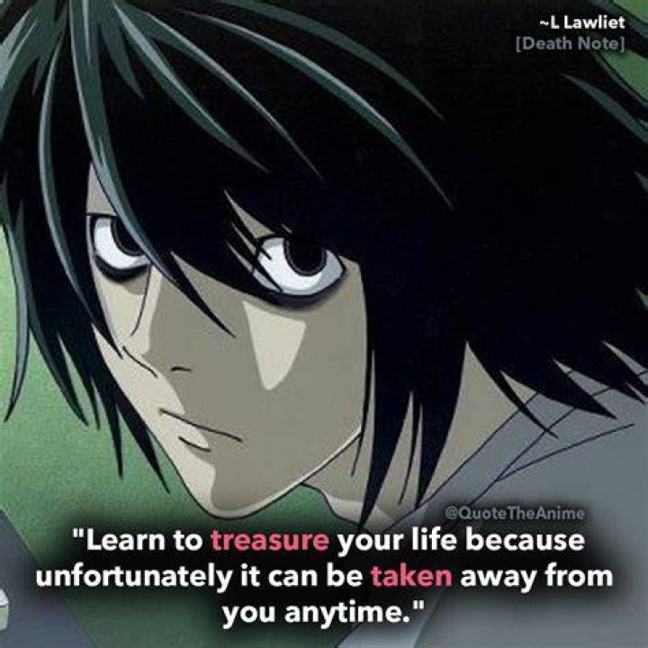 L Lawliet Quotes Risking your life and doing something that could