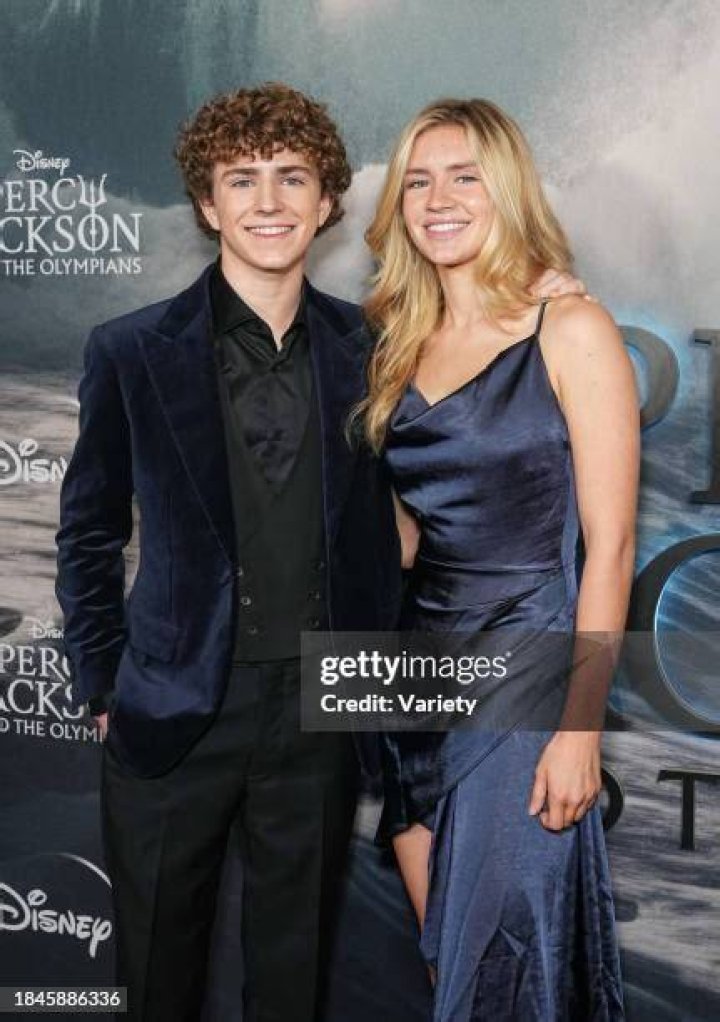 leena & walkee scobell in 2023 Jackson walker, Percy jackson cast