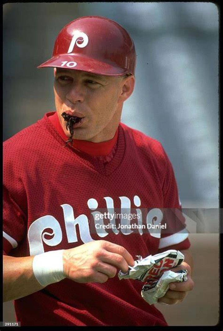 Lenny Dykstra Philadelphia Phillies Editorial Image Image of regular