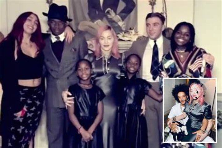 Madonna Shares Rare Family Photo With All 6 Kids