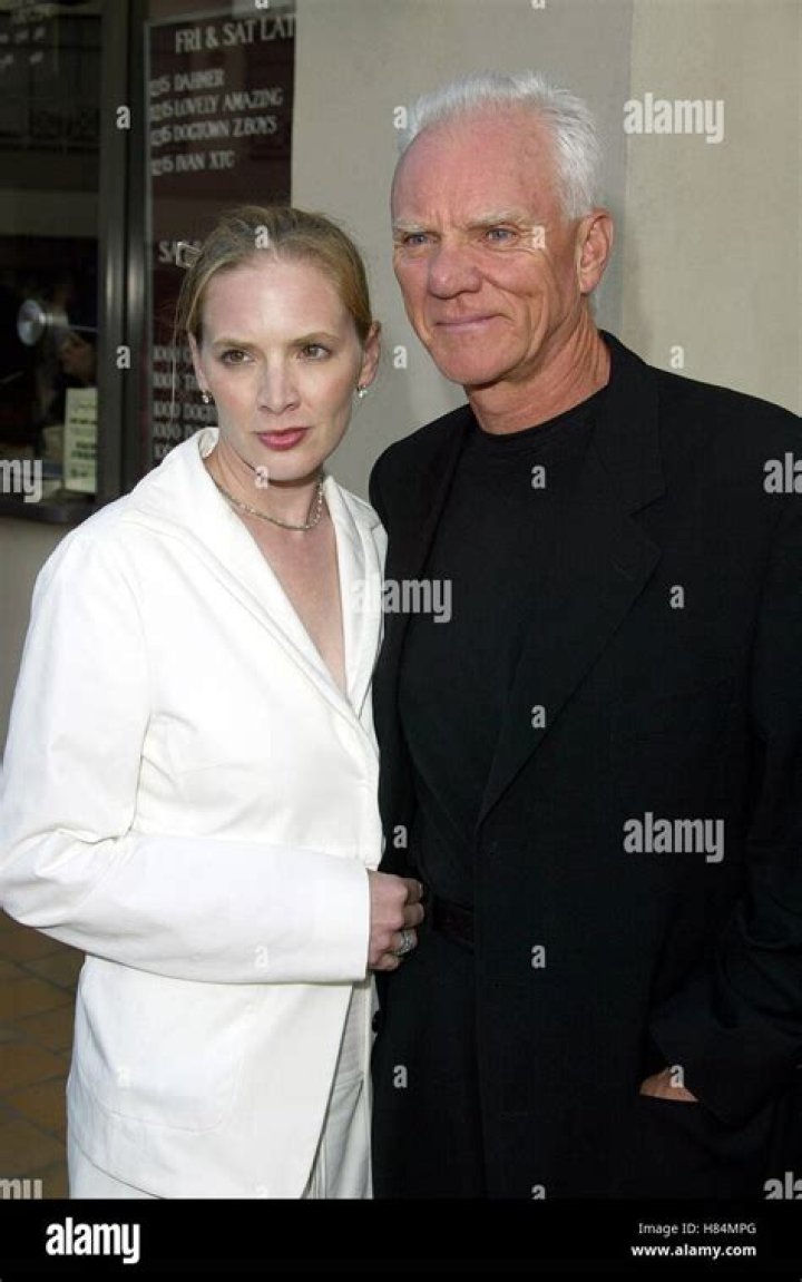 MALCOLM MCDOWELL & KELLEY KUHR GANGSTER NO.1 FILM PREMIERE HOLLYWOOD