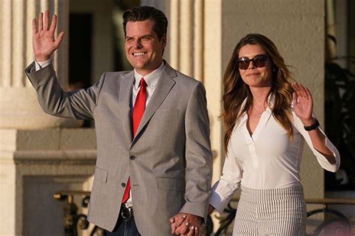 Matt Gaetz elopes with girlfriend Ginger Luckey as sextrafficking