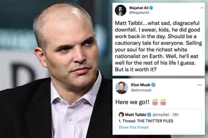 Matt Taibbi, tapped to share Elon Musk's 'Twitter Files' on Hunter