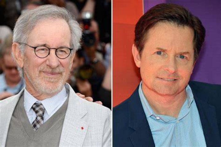 mcflymjfox Steven Spielberg & Michael J. Fox
